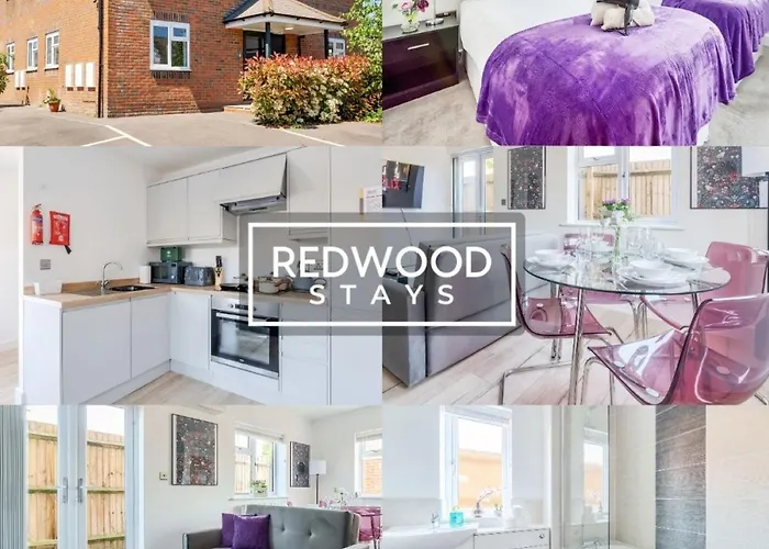 Modern Serviced Apartments For Contractors & Families With Free Parking, Wifi & Netflix By Redwood Stays