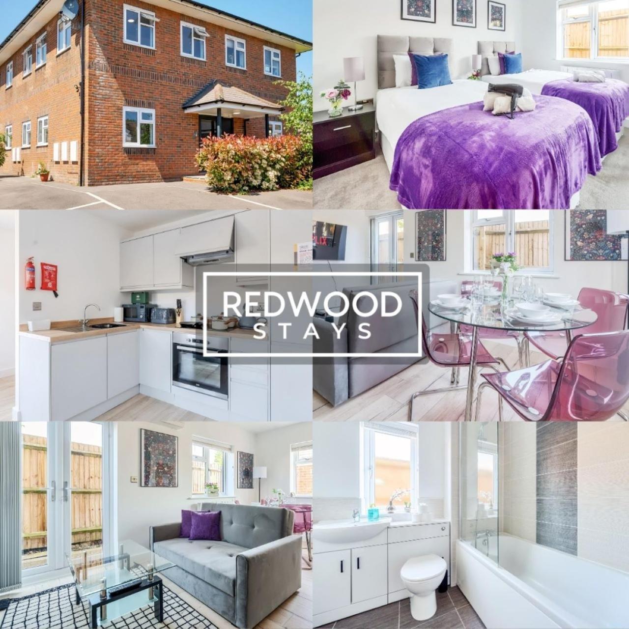 Redwood Stays: Modern Serviced With Free Parking & Streaming * Basingstoke